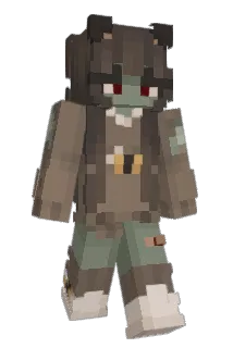 Weihnachtsbiene Minecraft avatar full body