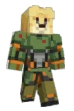 Welbino Minecraft avatar full body