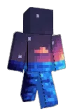 Welcomator Minecraft avatar full body
