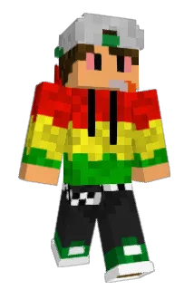 Wellzo Minecraft avatar full body