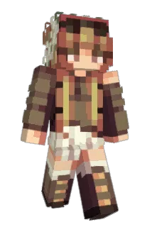 Weremane Minecraft avatar full body