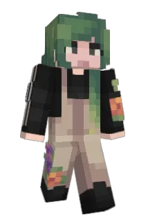 Wersiform Minecraft avatar full body