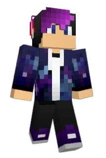 WesleyGalaxyWolf Minecraft avatar full body