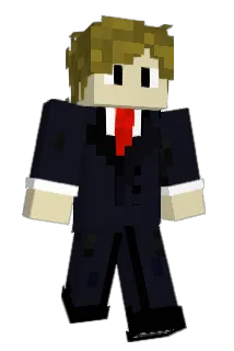 Wet_Business_Man Minecraft avatar full body