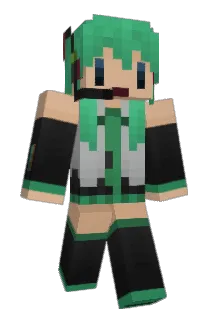 Wezuie Minecraft avatar full body