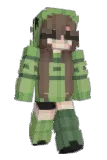 Wh1tewlf Minecraft avatar full body