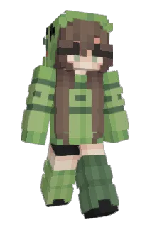 Wh1tewlf Minecraft avatar full body