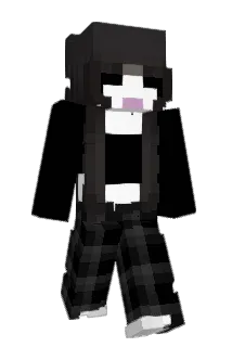 WhitGirl Minecraft avatar full body