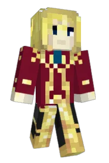 WhiteCat_Blue Minecraft avatar full body