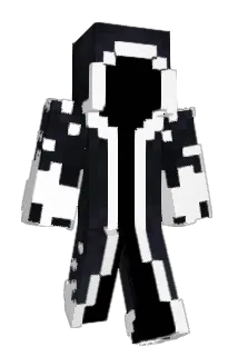 WhiteCloaked Minecraft avatar full body