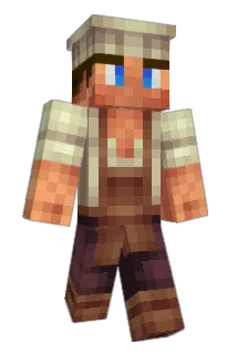 WhiteDroid Minecraft avatar full body