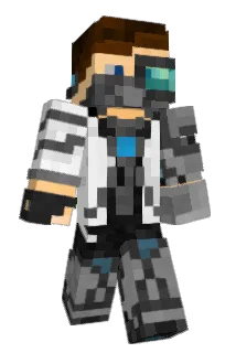 WhiteFangINC Minecraft avatar full body
