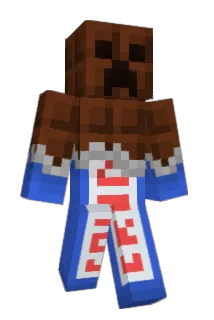 WhiteHAN Minecraft avatar full body
