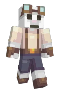 WhitePanther_d20 Minecraft avatar full body