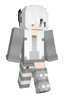 WhiteWolfsPaw Minecraft avatar full body