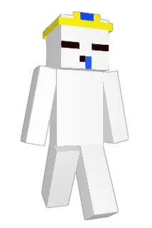 White_La Minecraft avatar full body
