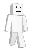 Whitenings Minecraft avatar full body