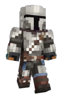 Whiteshell Minecraft avatar full body
