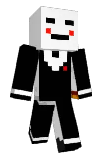 Whitesturm Minecraft avatar full body