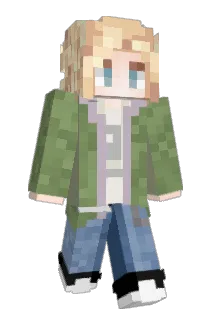 WhoDark Minecraft avatar full body