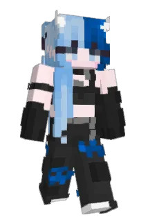 WhyLasky Minecraft avatar full body