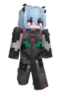 WhyNevermore Minecraft avatar full body