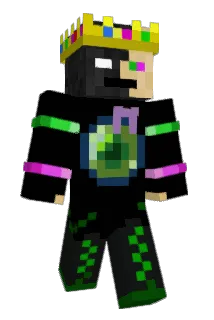 Wi7hered Minecraft avatar full body