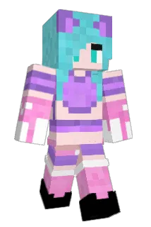 WiccanKitten99 Minecraft avatar full body