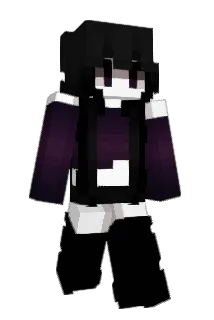 Widowblue Minecraft avatar full body