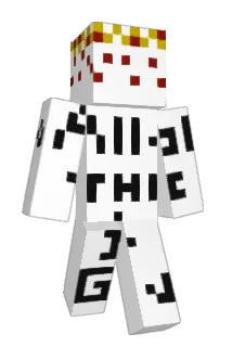 Wieaboo Minecraft avatar full body
