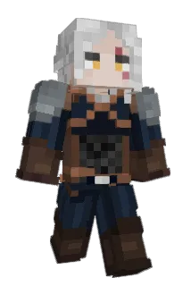 WiedzminekXD Minecraft avatar full body