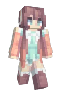 Wight Minecraft avatar full body