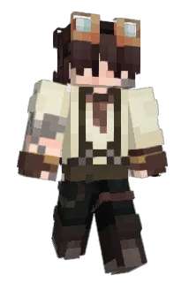 WinterNasa Minecraft avatar full body