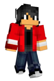 WinterWolfYT Minecraft avatar full body