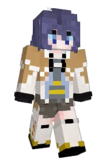Winter_Miku Minecraft avatar full body