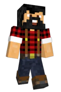 WintherFox Minecraft avatar full body