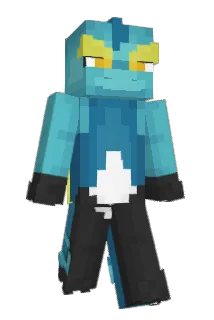 WinuxWorx Minecraft avatar full body