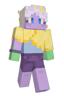WireframeHands Minecraft avatar full body