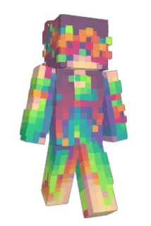 WiseGem Minecraft avatar full body