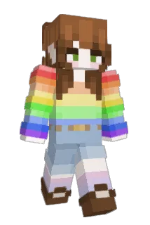 Witcheficent Minecraft avatar full body