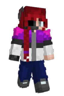 WitchyWastrel Minecraft avatar full body