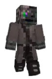Witherborg Minecraft avatar full body
