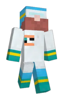 Witnessed Minecraft avatar full body