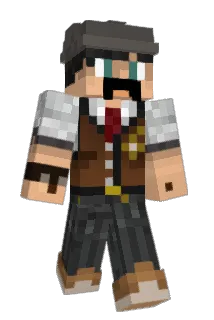 WizardPancake Minecraft avatar full body