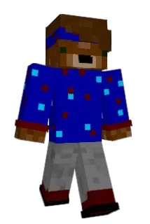 Wizby Minecraft avatar full body