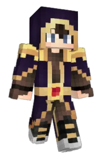 Wizzard Minecraft avatar full body