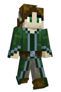 Wo1fster Minecraft avatar full body