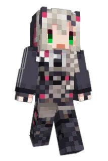 WoahEasyTiger Minecraft avatar full body