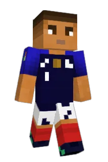 Woedeaanval Minecraft avatar full body
