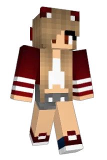 WolfGirl49 Minecraft avatar full body